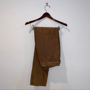 J Crew men’s sutton corduroy pant - walnut